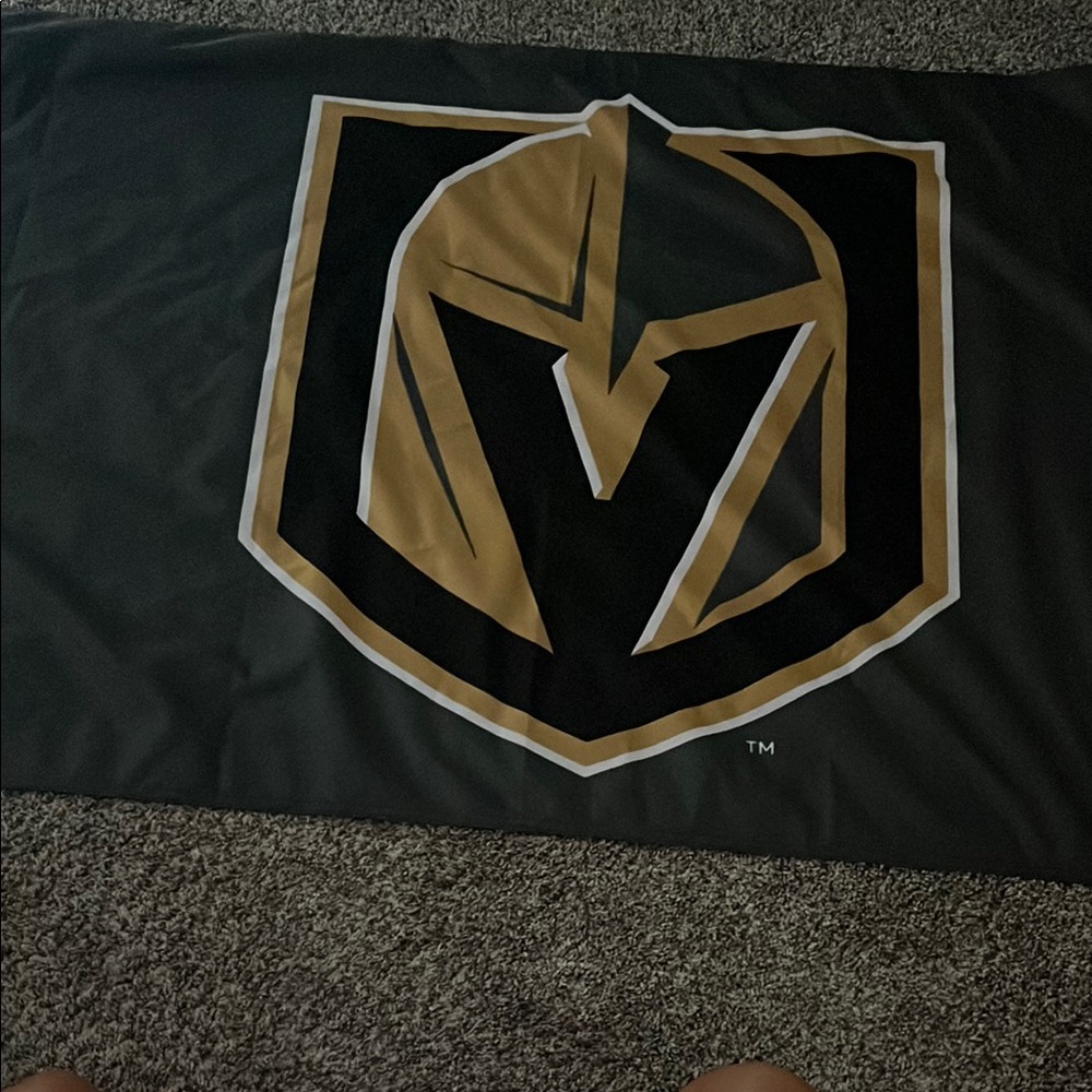 NHL Black and Gold Flag